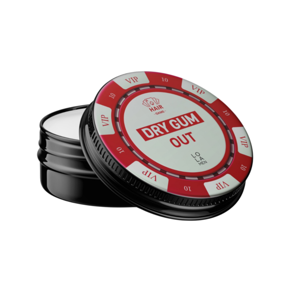 DRY GUM חימר לשיער חימר סיבים למראה מט מסדרת הפוקר