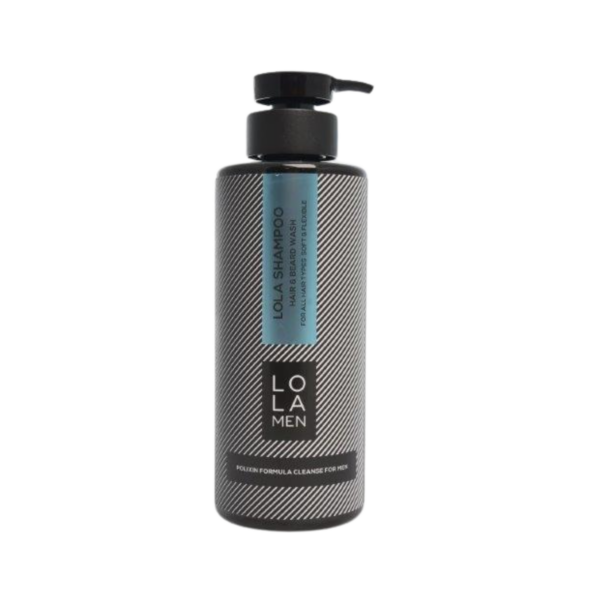 LOLA SHAMPOO שמפו לשיער הראש ולזקן לגבר לולה מן