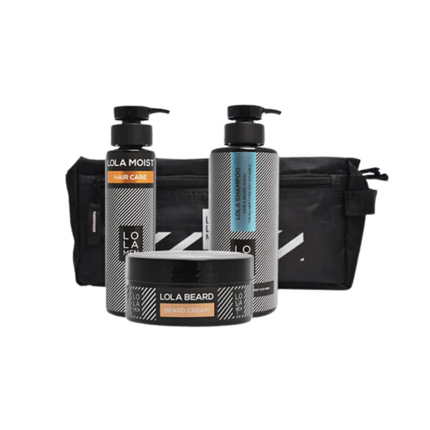 Lola Men Hair Products Kit | Enhanced Moisture for Hair and Beard | LOLA MAN