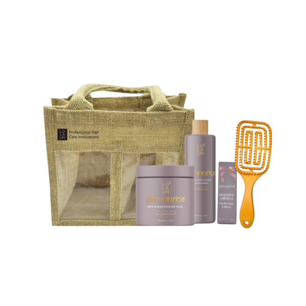 ערכה לשיער פגום ויבש ממי אורז