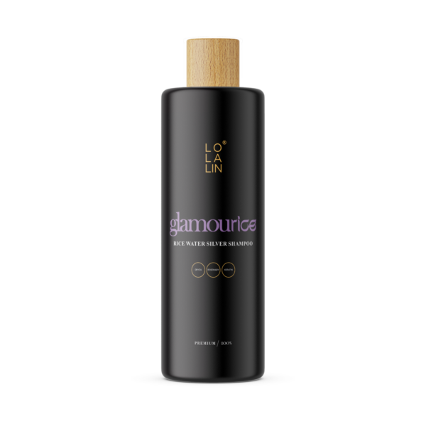 שמפו סילבר לשיער ממי אורז (גלמורייס 500ml)