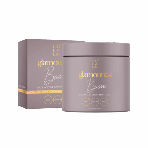 מסכה לשיער משקמת ממי אורז (גלמורייס 500 מ"ל)