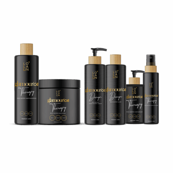 ערכה לכל סוגי השיער לבחירה ממי אורז בתיק אלגנט