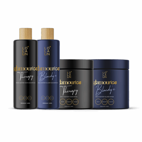 ערכה לשיער בלונדיני ממי אורז