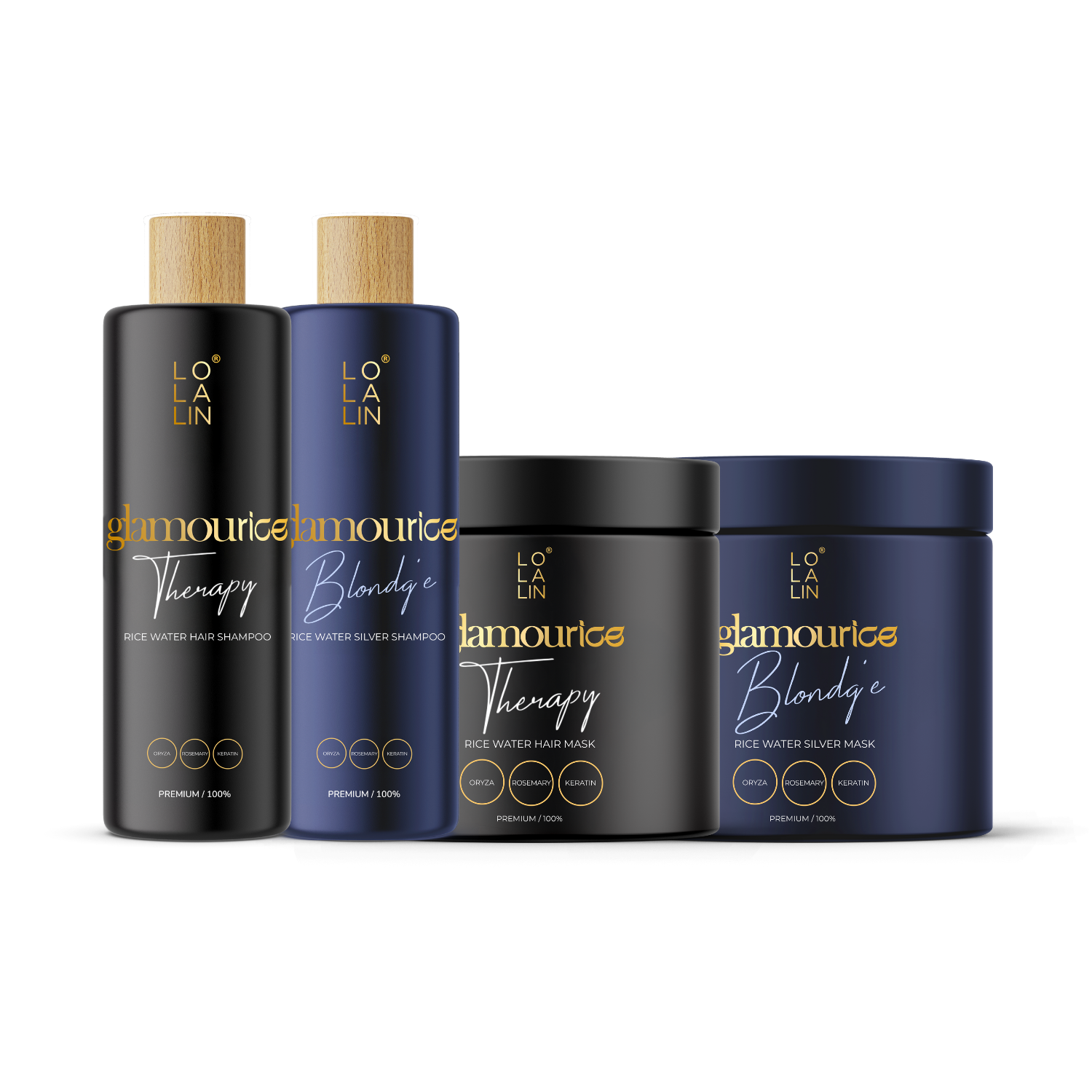 ערכה לשיער בלונדיני ממי אורז