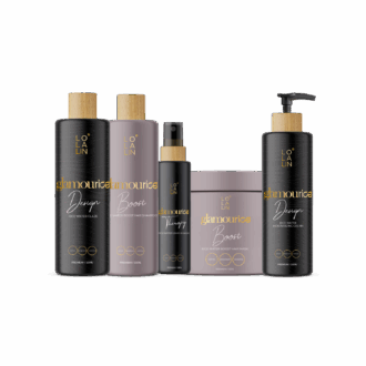 ערכה לשיער מתולתל ויבש ממי אורז