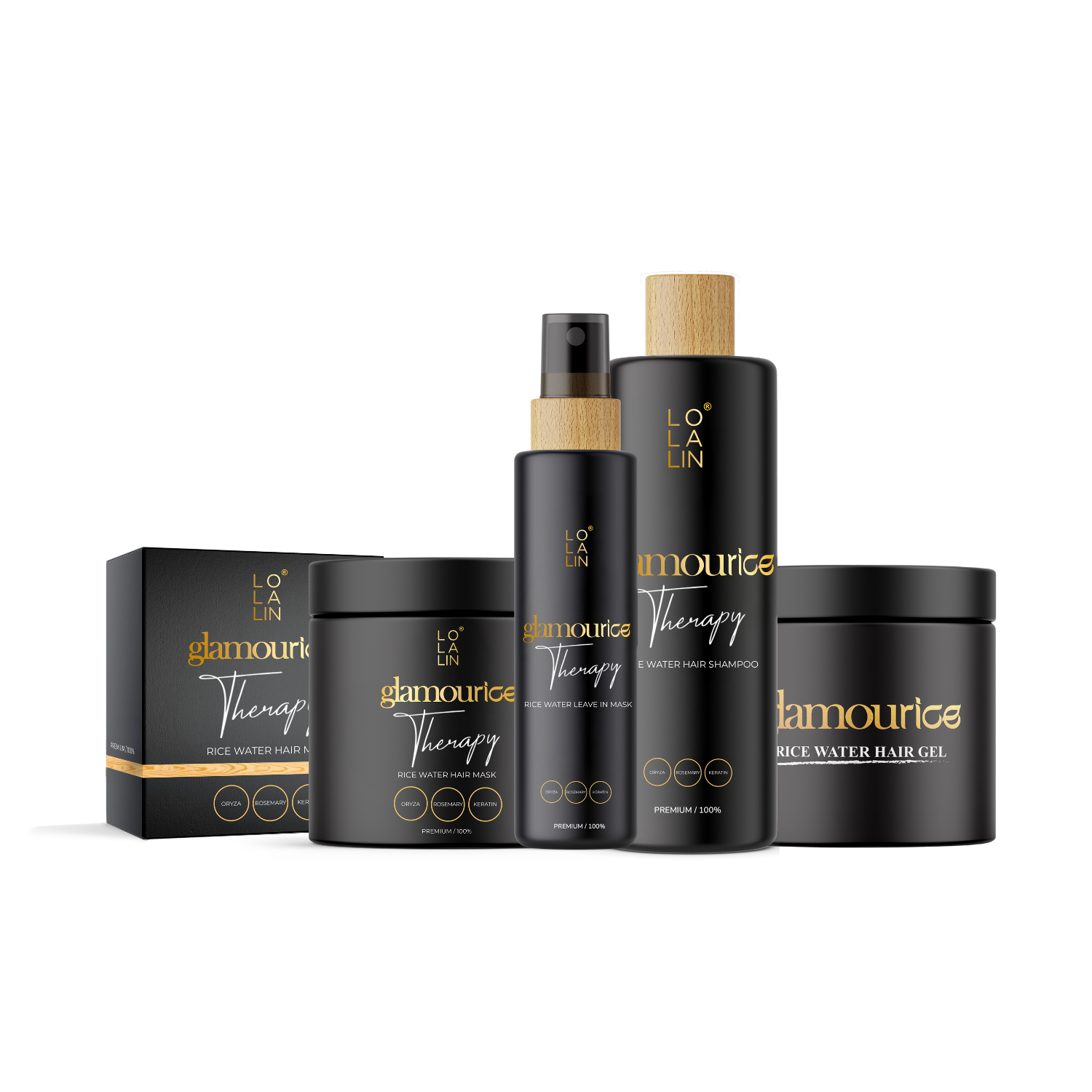 ערכה לשיער פריזי ממי אורז