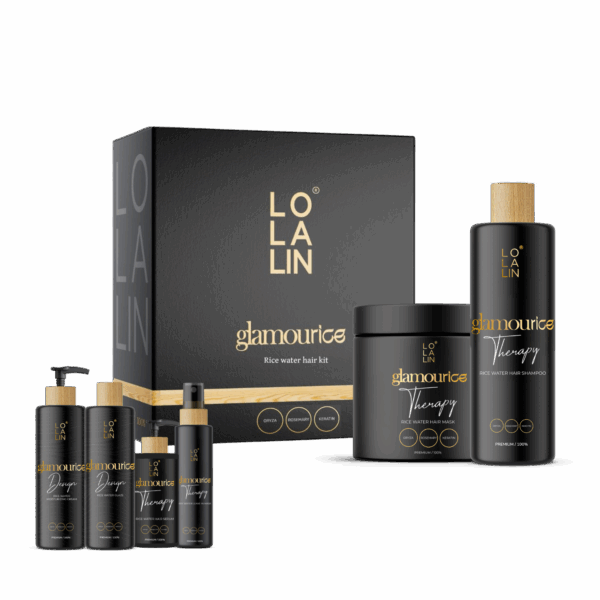 ערכה לשיער שומני ממי אורז