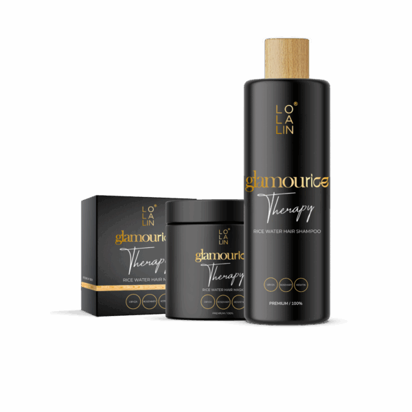 שמפו ליטר ומסכה מסדרת Therapy למניעת נשירה וחיזוק השיער